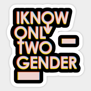 gender norm Sticker